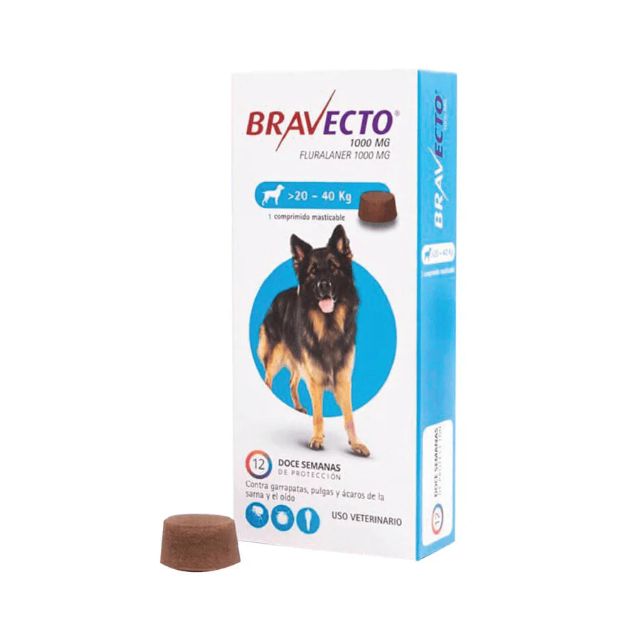 Bravecto Perros 20 a 40 kg